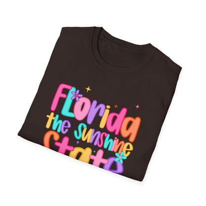 Florida The Sunshine State T-Shirt - funny t-shirt by Cheeky Business
