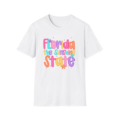 Florida The Sunshine State T-Shirt - funny t-shirt by Cheeky Business