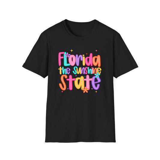 Florida The Sunshine State T-Shirt - funny t-shirt by Cheeky Business
