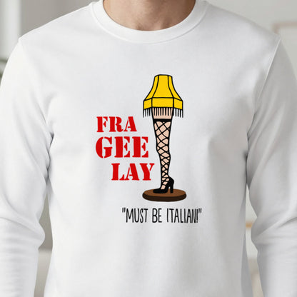 Fra-Gee-Lay Leg Lamp Christmas T-Shirt & Sweatshirt close-up