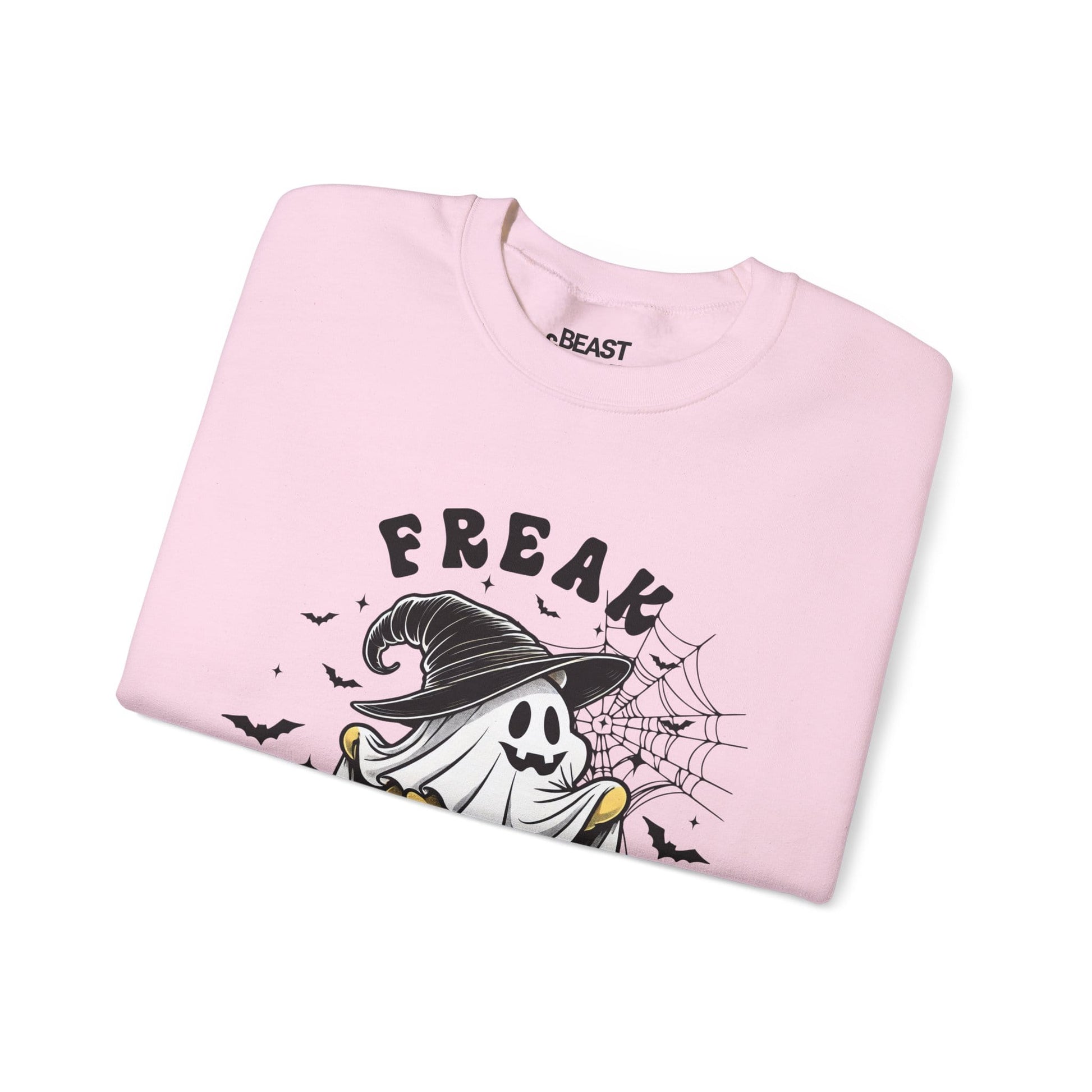 freak in the sheet funny halloween sweatshirt multiple colours available
