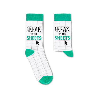 freak in the sheets funny Excel socks office gift