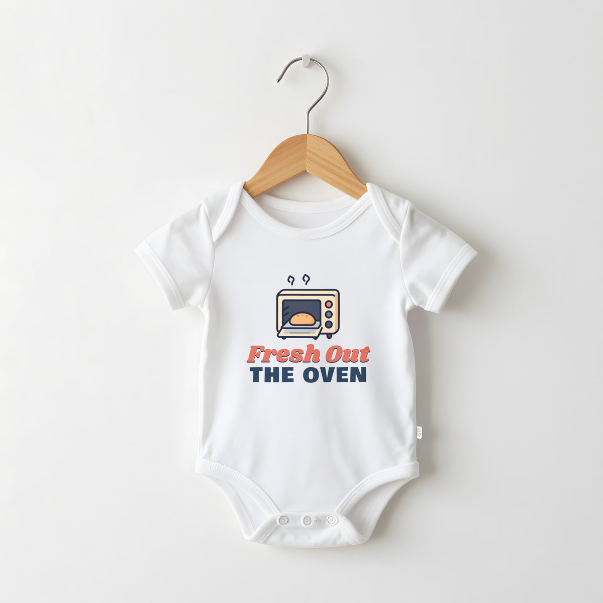 Fresh Out The Oven funny baby grow