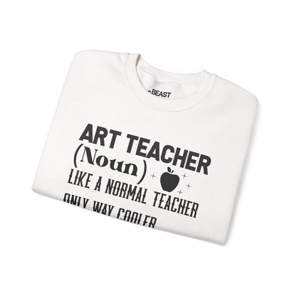 art teacher sweatshirt funny cooler teacher crewneck in multiple colour options