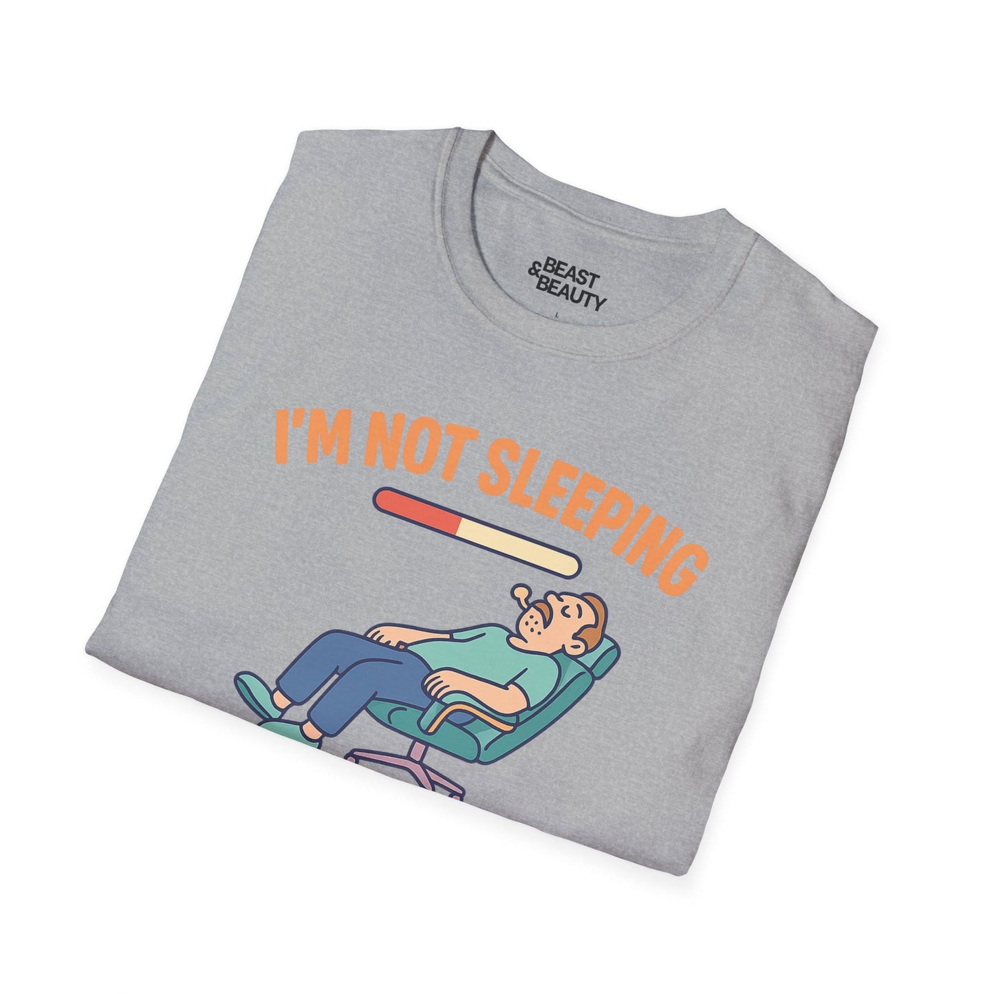 I'm Not Sleeping, Just Respawning T-Shirt t-shirt product image 3 from Beast and Beauty