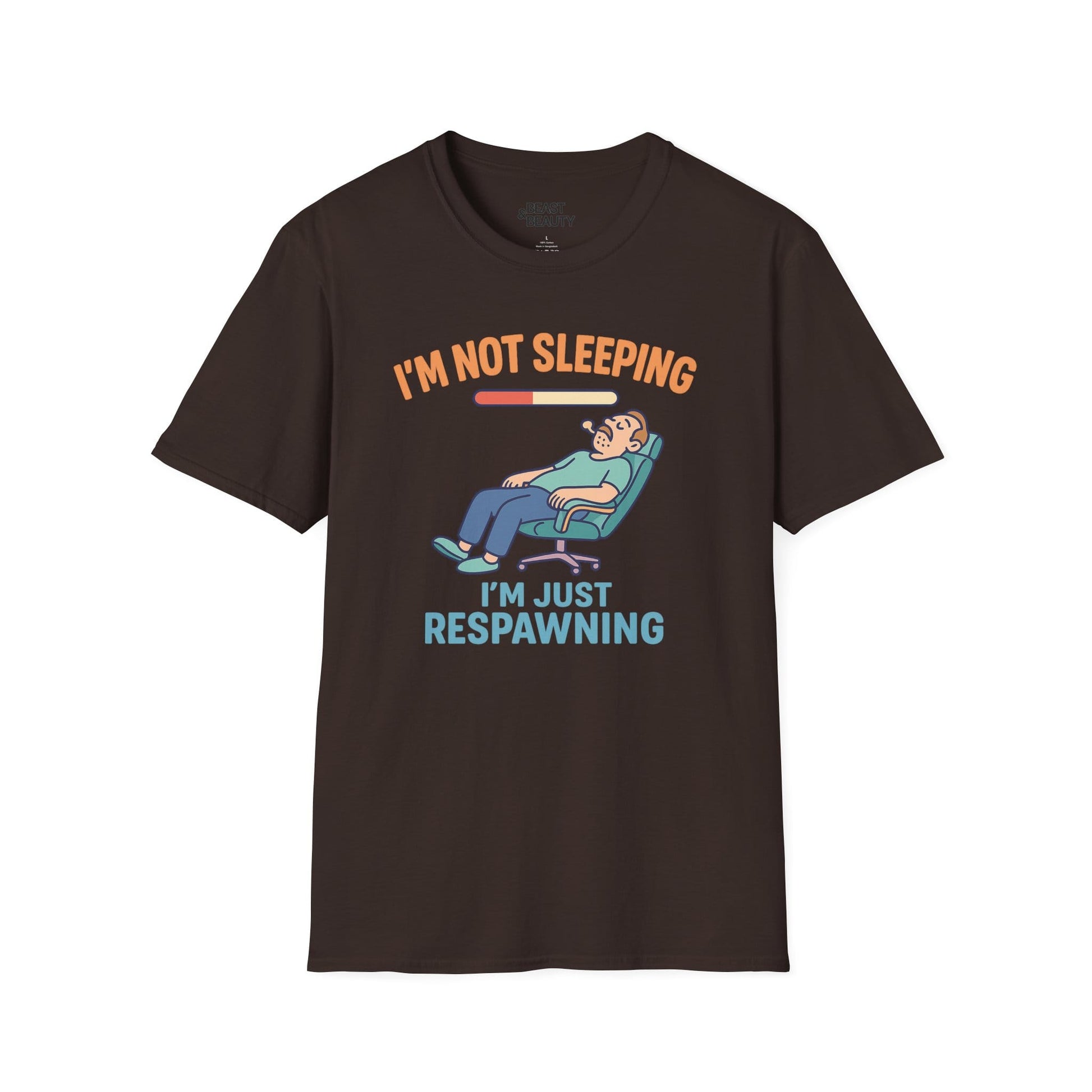 I'm Not Sleeping, Just Respawning T-Shirt t-shirt product image 12 from Beast and Beauty