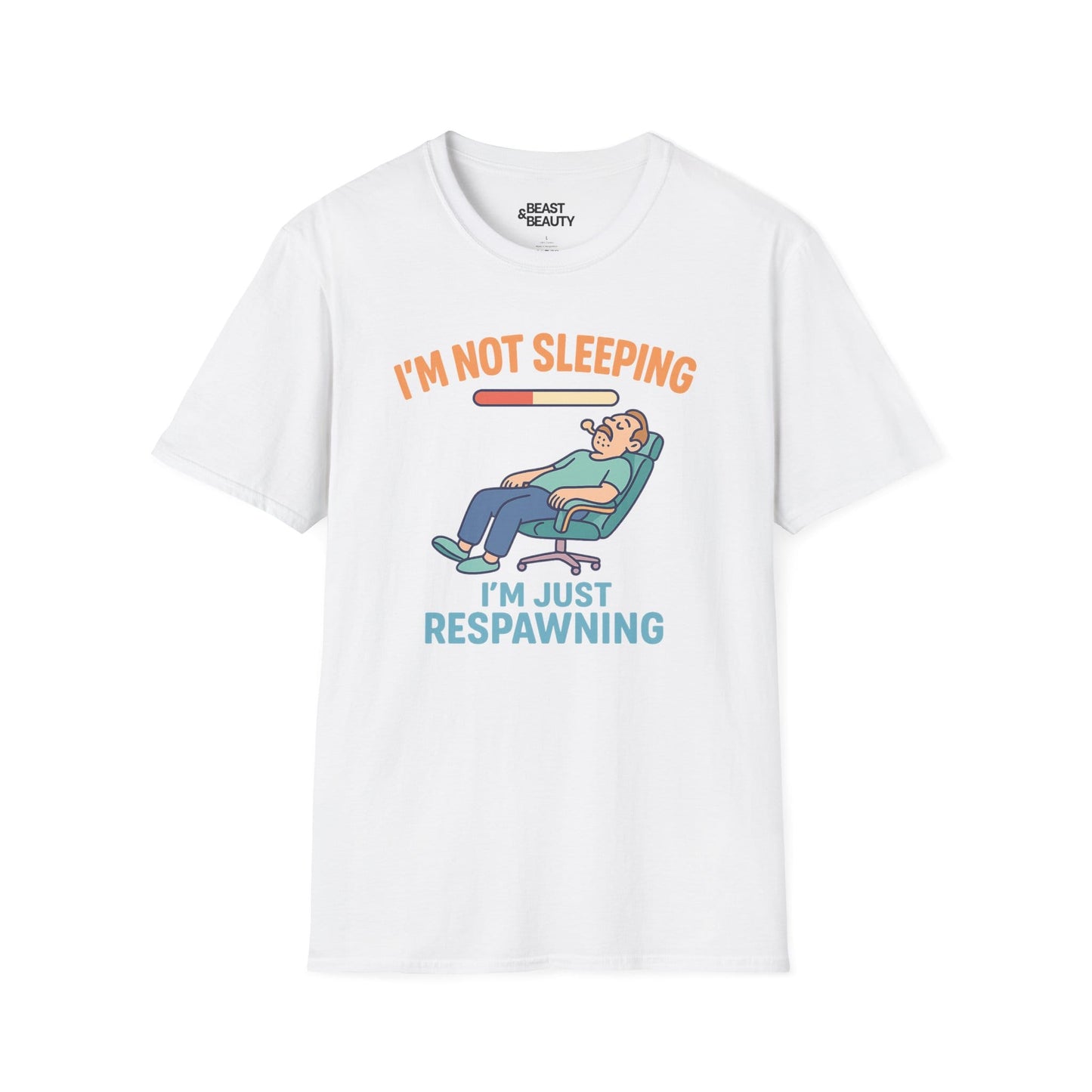 I'm Not Sleeping, Just Respawning T-Shirt t-shirt product image 7 from Beast and Beauty