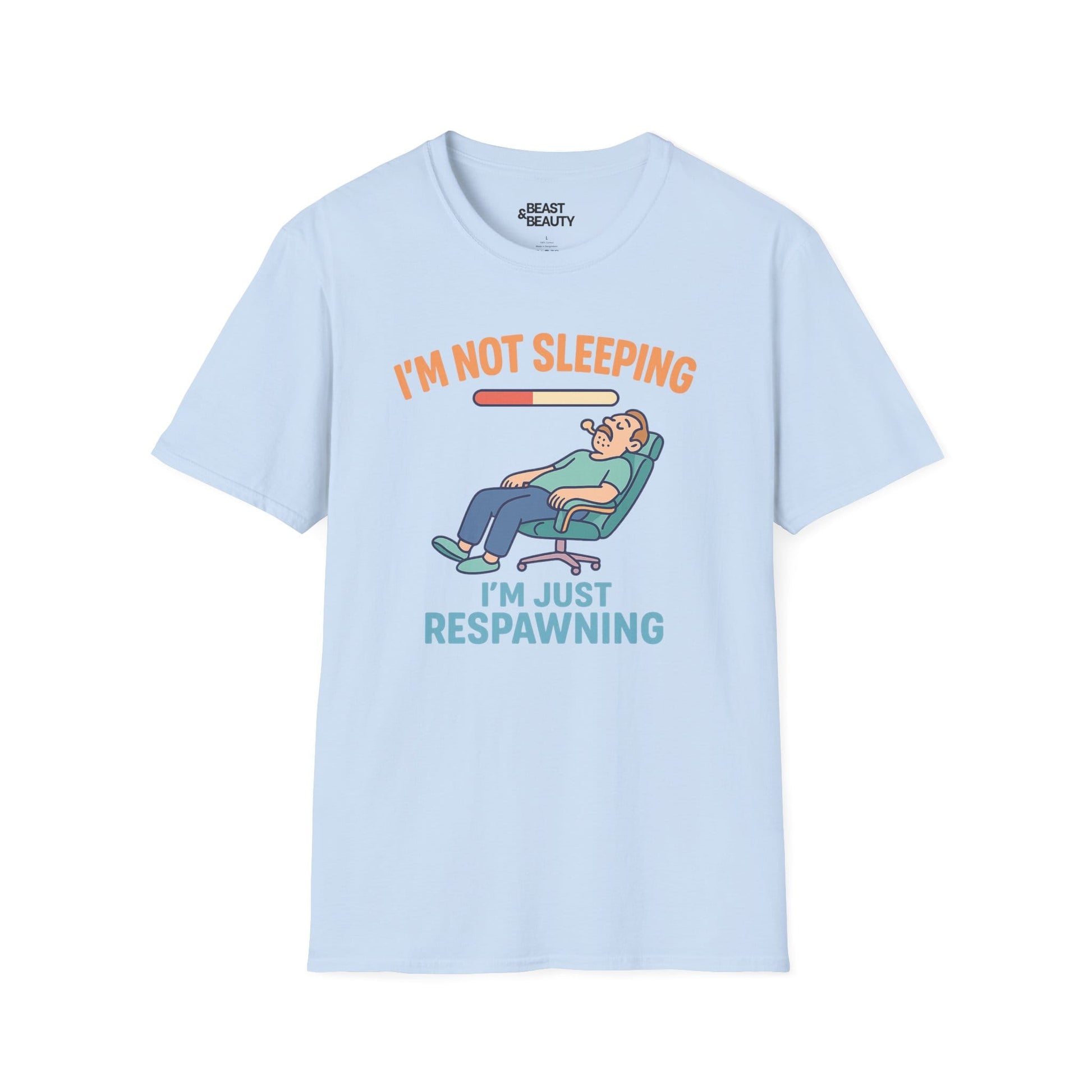 I'm Not Sleeping, Just Respawning T-Shirt t-shirt product image 5 from Beast and Beauty