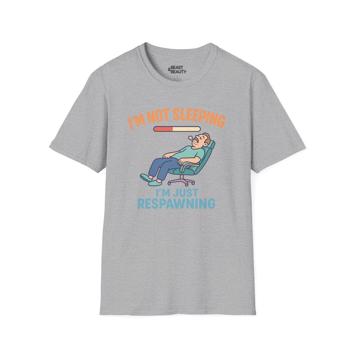 I'm Not Sleeping, Just Respawning T-Shirt t-shirt product image 1 from Beast and Beauty