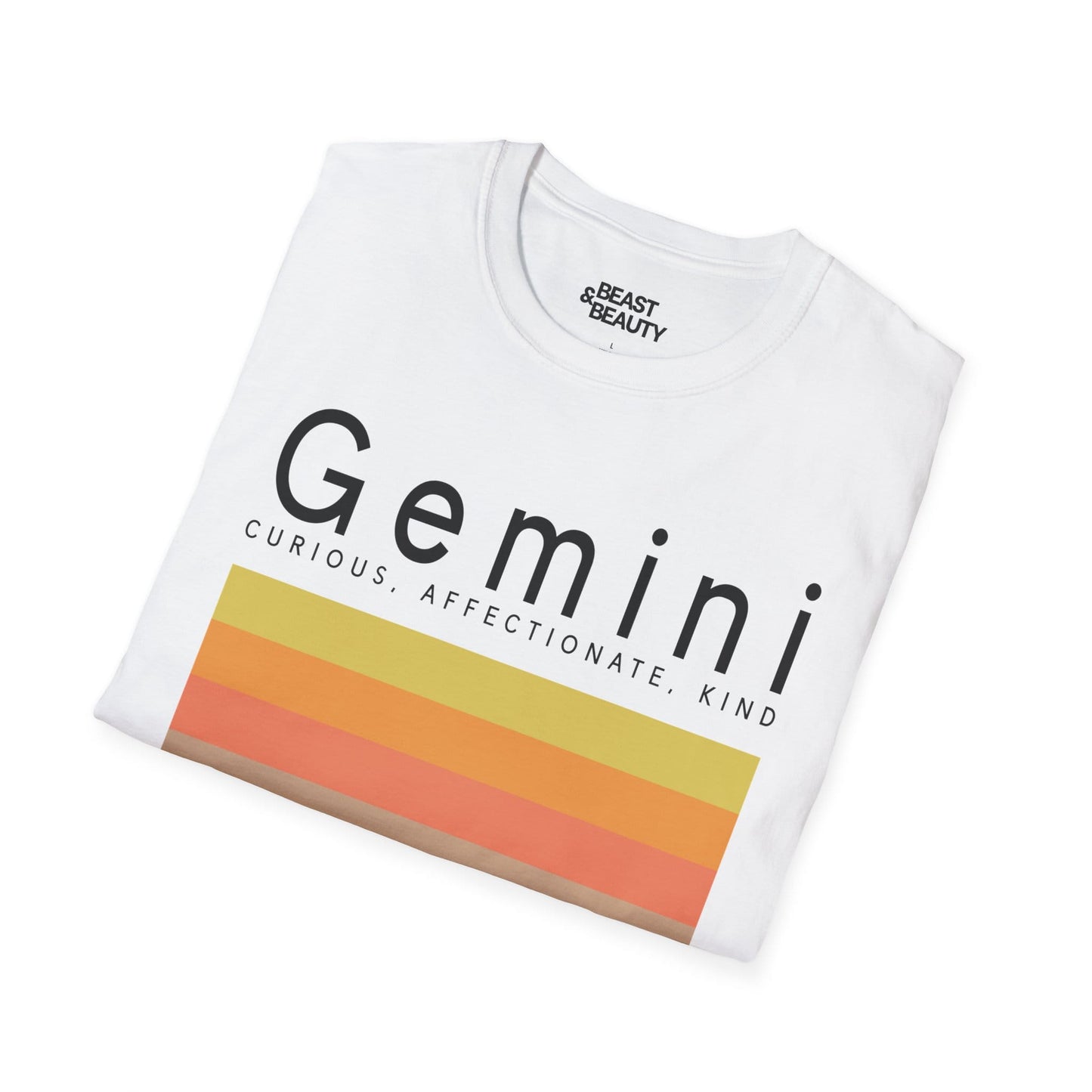 Gemini Zodiac Graphic T-Shirt t-shirt product image 5 from Beast and Beauty
