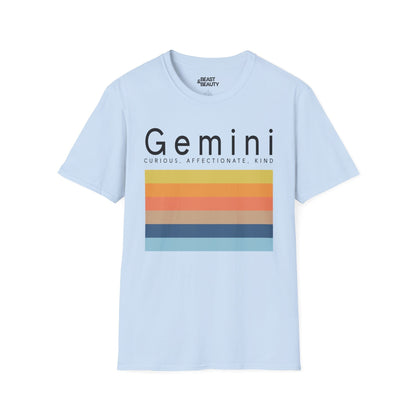 Gemini Zodiac Graphic T-Shirt t-shirt product image 3 from Beast and Beauty
