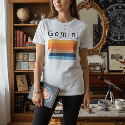 Gemini Zodiac Graphic T-Shirt t-shirt product image 6 from Beast and Beauty