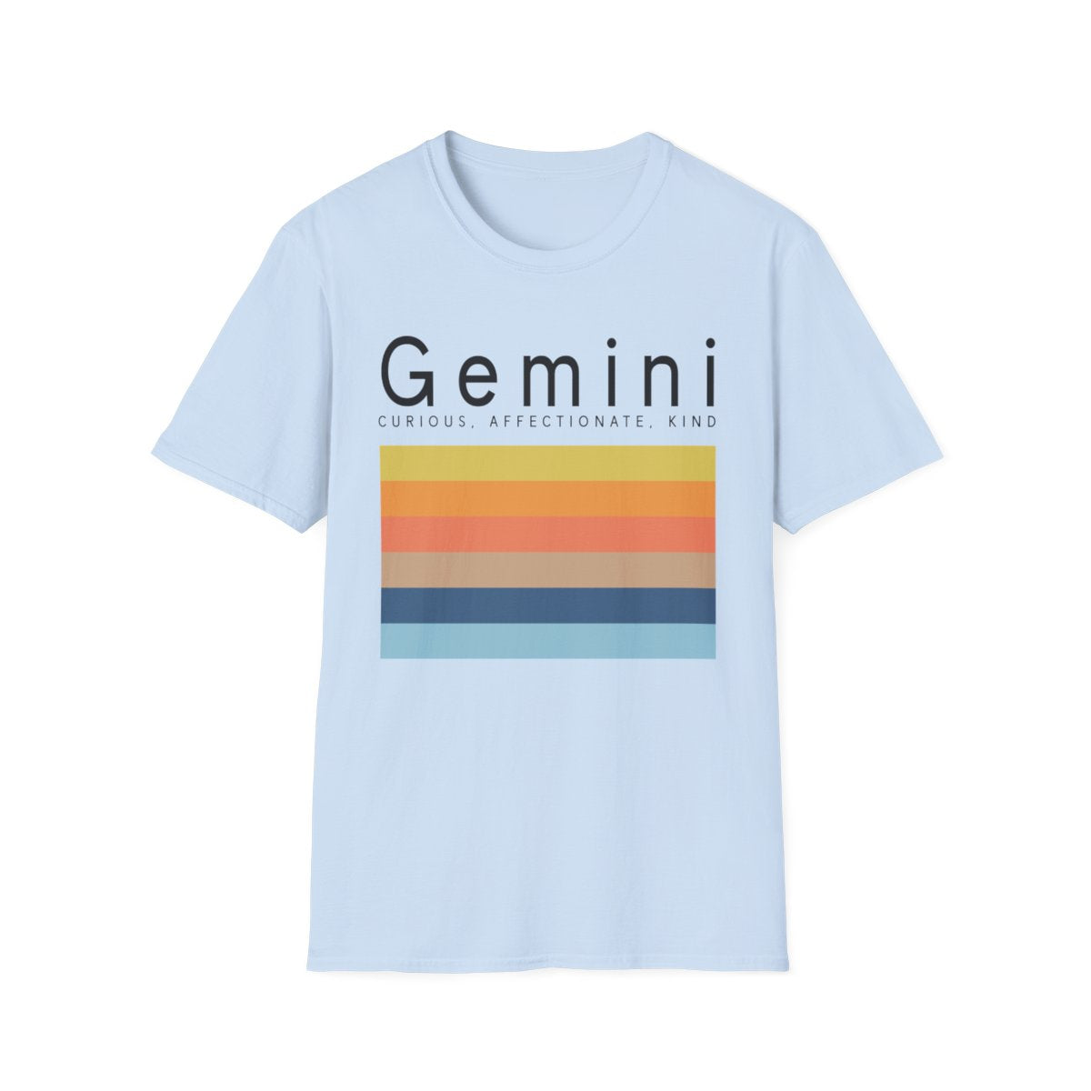 Gemini Zodiac Graphic T-Shirt - funny t-shirt by Cheeky Business