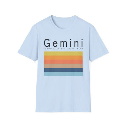 Gemini Zodiac Graphic T-Shirt - funny t-shirt by Cheeky Business