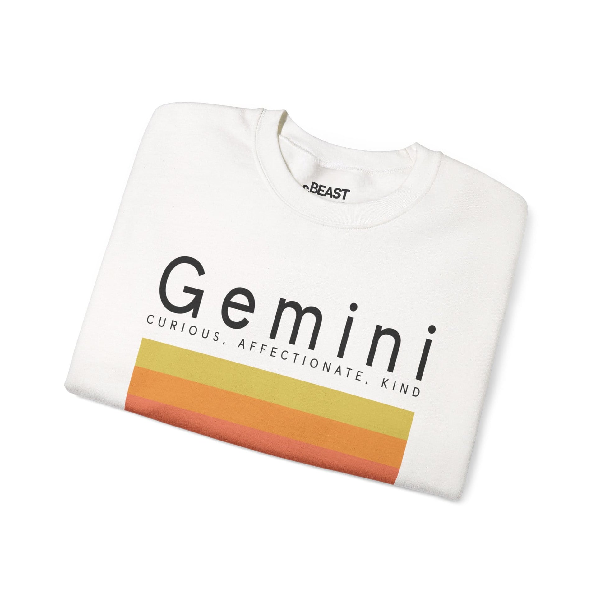 gemini zodiac sweatshirt available in multiple colours for astrology lovers