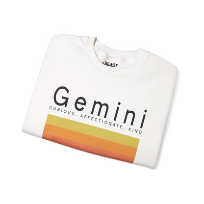 gemini zodiac sweatshirt available in multiple colours for astrology lovers