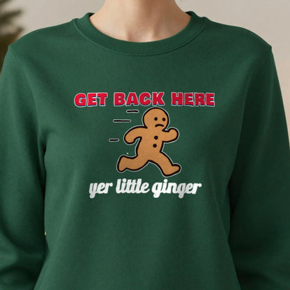 Get Back Here Yer Little Ginger Christmas Jumper & T-Shirt in another colour