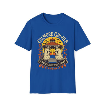Gilmore Ghouls Halloween Graphic T-Shirt - funny t-shirt by Cheeky Business