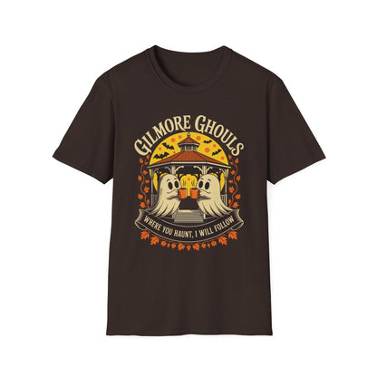 Gilmore Ghouls Halloween Graphic T-Shirt - funny t-shirt by Cheeky Business