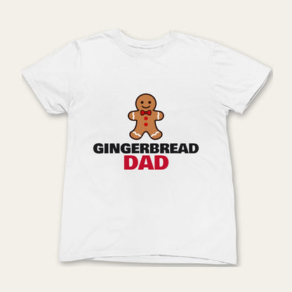 Gingerbread Dad & Gingerbread Baby Christmas matching set grown-up t-shirt