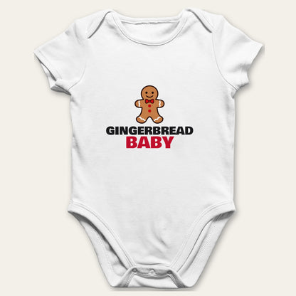 Gingerbread Dad & Gingerbread Baby Christmas matching set baby grow