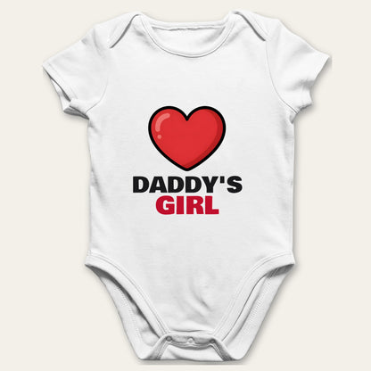 Girl Dad & Daddy's Girl matching set baby grow
