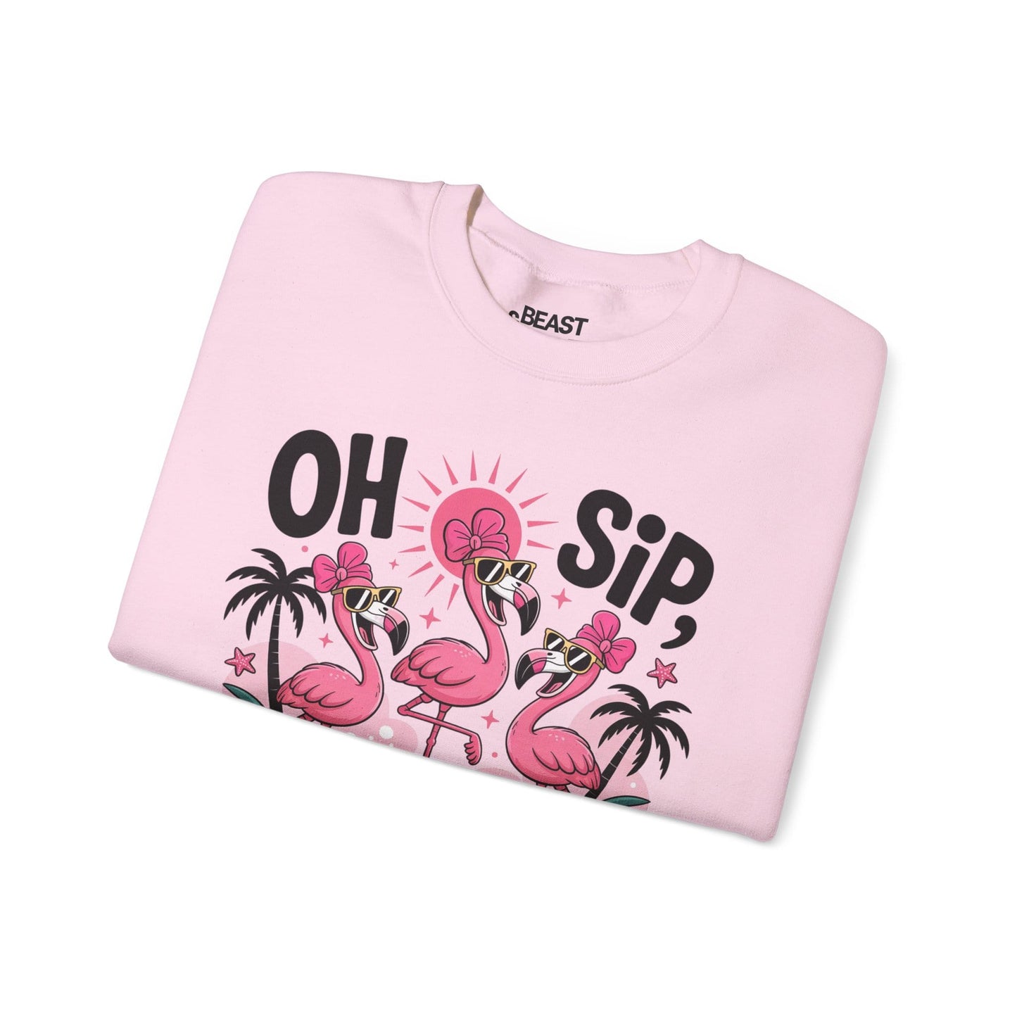 oh sip it s a girls trip sweatshirt sweatshirt couples gift idea image 5