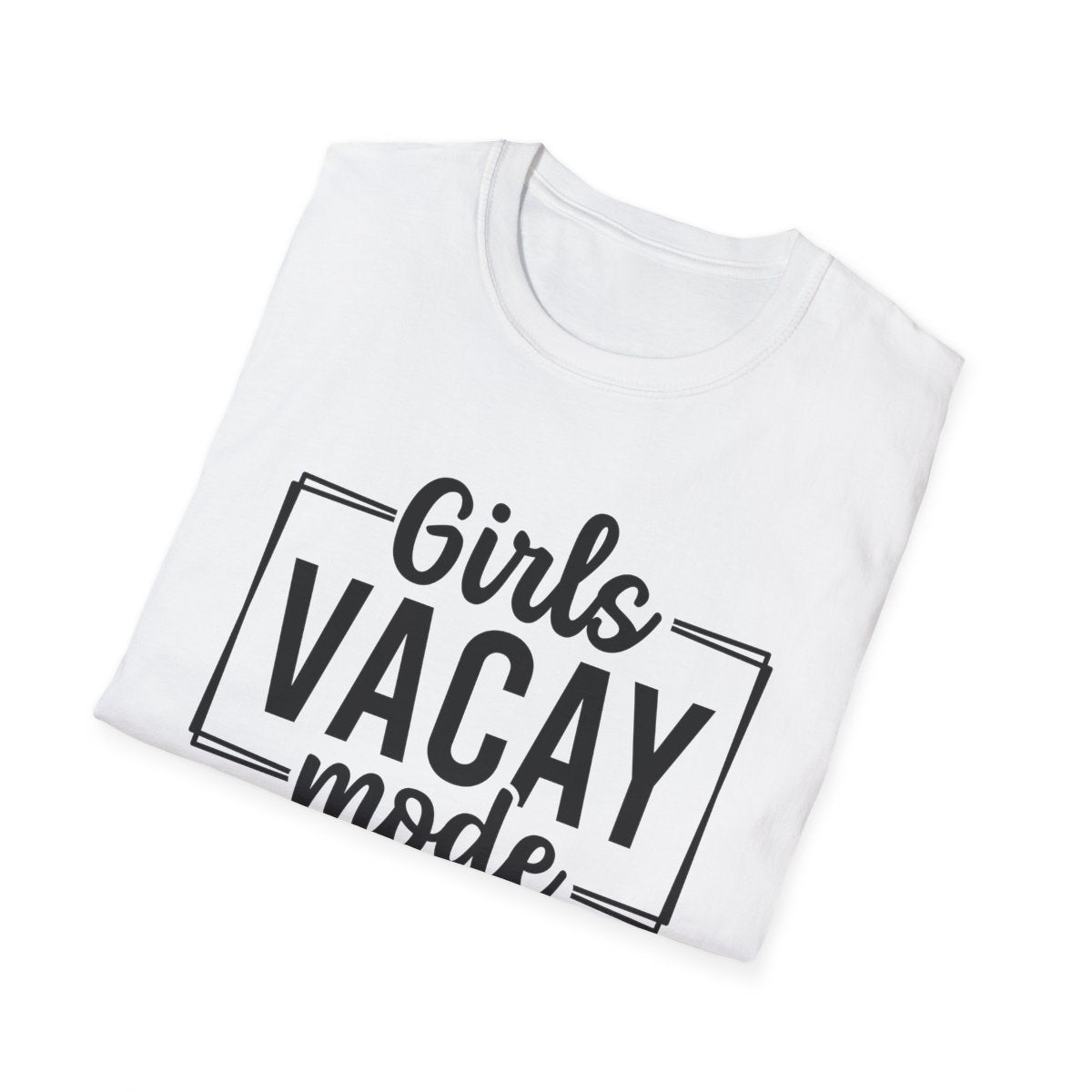 Girls Holiday Mode T-Shirt - funny t-shirt by Cheeky Business
