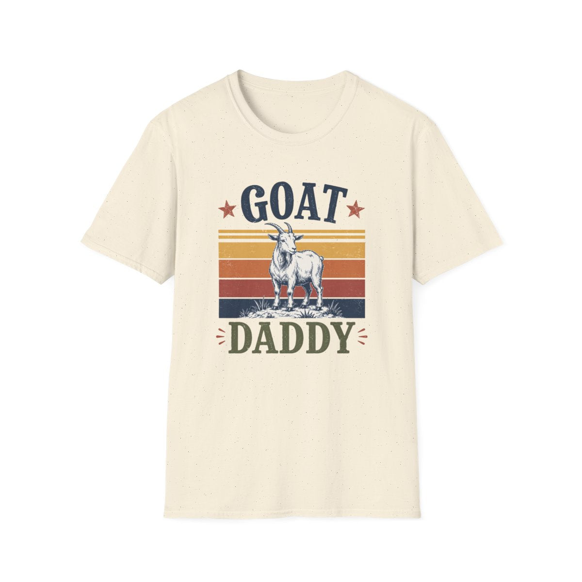 GOAT Daddy Vintage Father's Day T-Shirt - funny t-shirt by Cheeky Business
