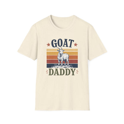GOAT Daddy Vintage Father's Day T-Shirt - funny t-shirt by Cheeky Business
