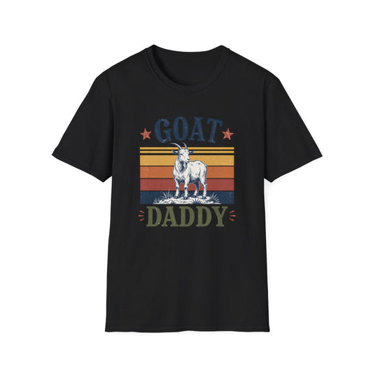 GOAT Daddy Vintage Father's Day T-Shirt - funny t-shirt by Cheeky Business