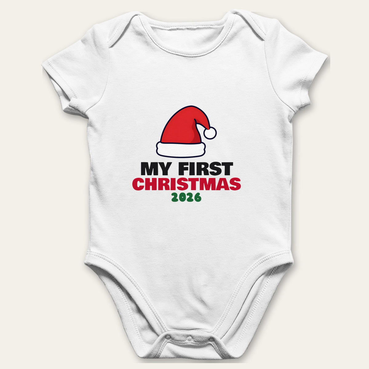 Grandad's First Christmas & My First Christmas matching set baby grow