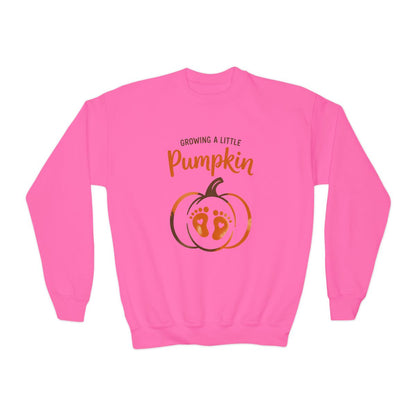 Growing A Little Pumpkin Kids Halloween Sweatshirt - funny t-shirt by Cheeky Business