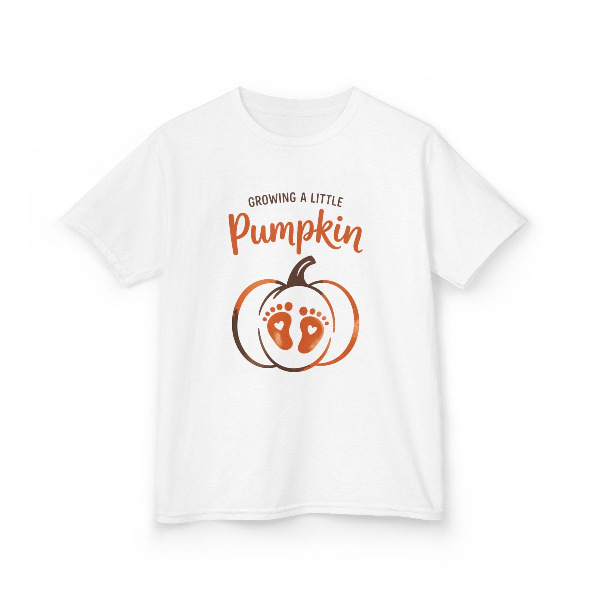 Growing A Little Pumpkin Kids Halloween T-Shirt matching outfit set product image 2 from Beast and Beauty