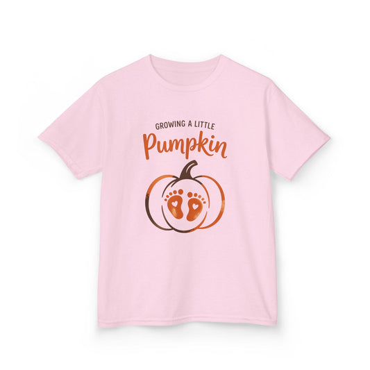 Growing A Little Pumpkin Kids Halloween T-Shirt matching outfit set product image 1 from Beast and Beauty