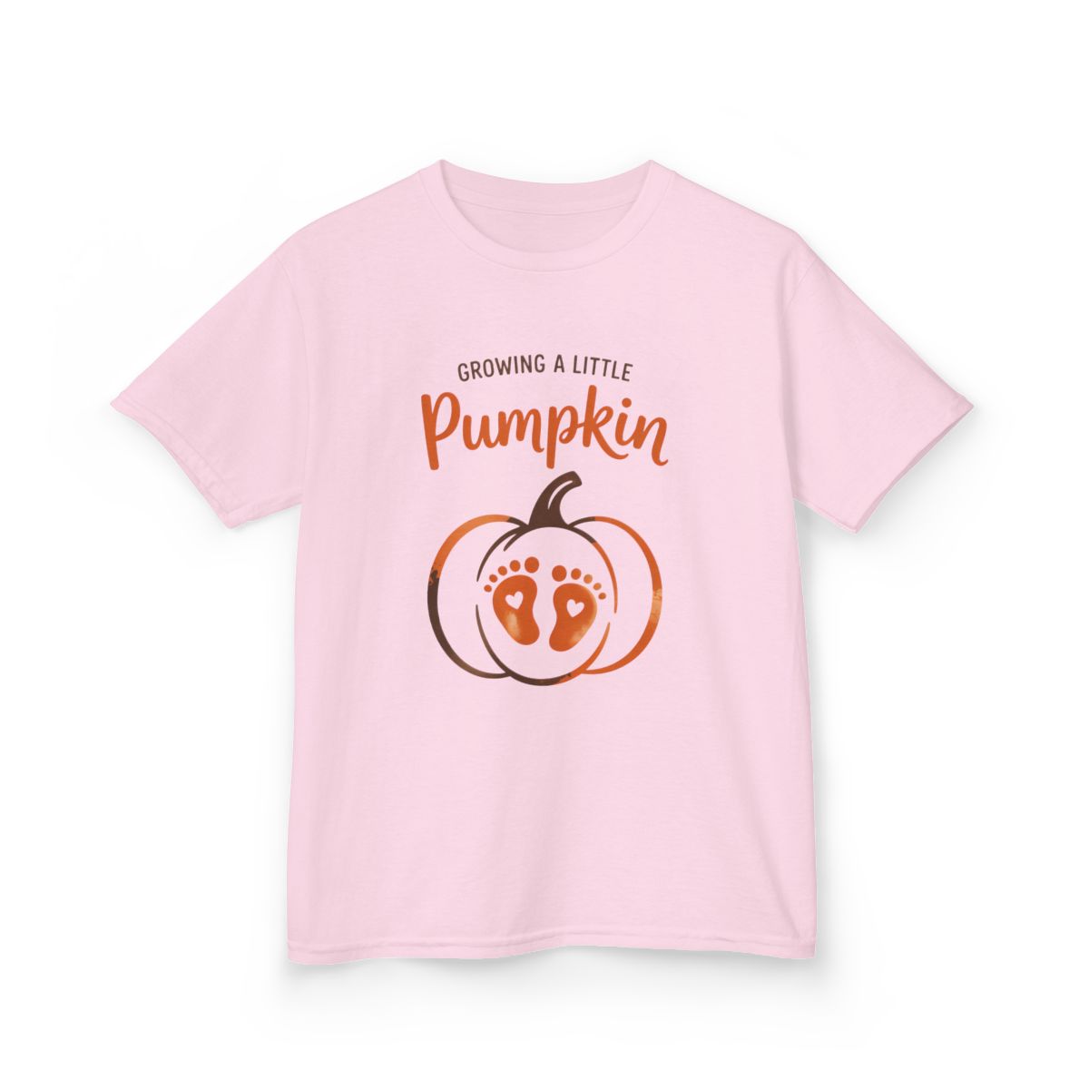 Growing A Little Pumpkin Kids Halloween T-Shirt - funny t-shirt by Cheeky Business