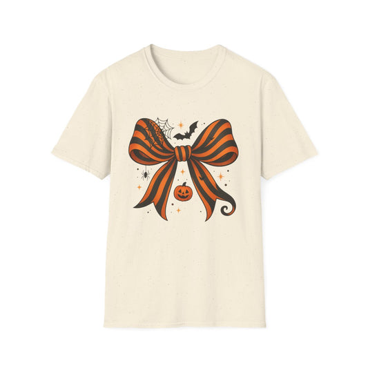 Halloween Bow T-Shirt - funny t-shirt by Cheeky Business