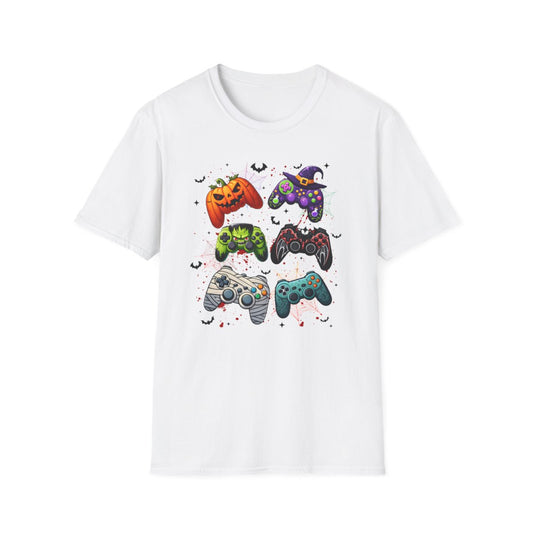 Halloween Gamer Controller T-Shirt - funny t-shirt by Cheeky Business