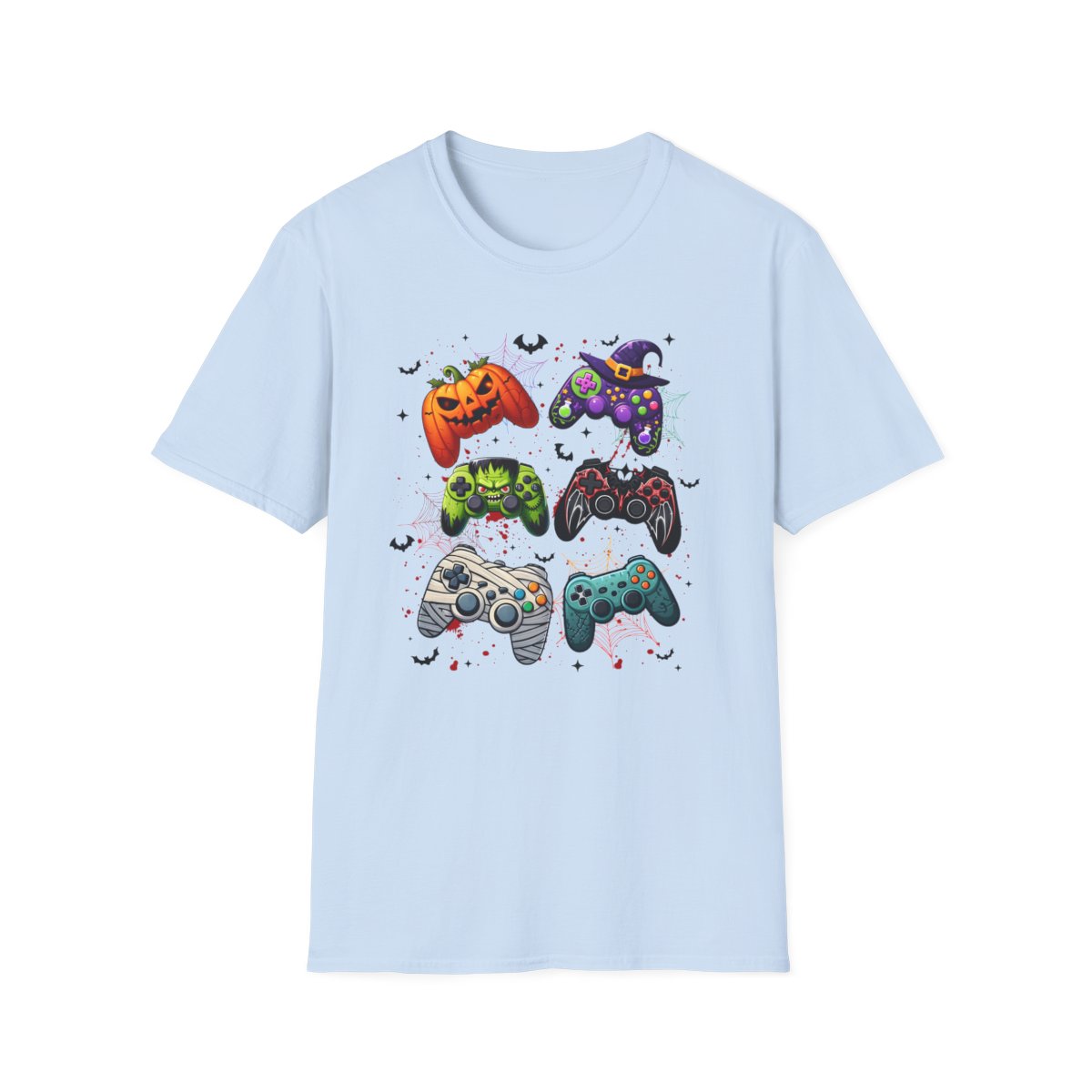 Halloween Gamer Controller T-Shirt - funny t-shirt by Cheeky Business