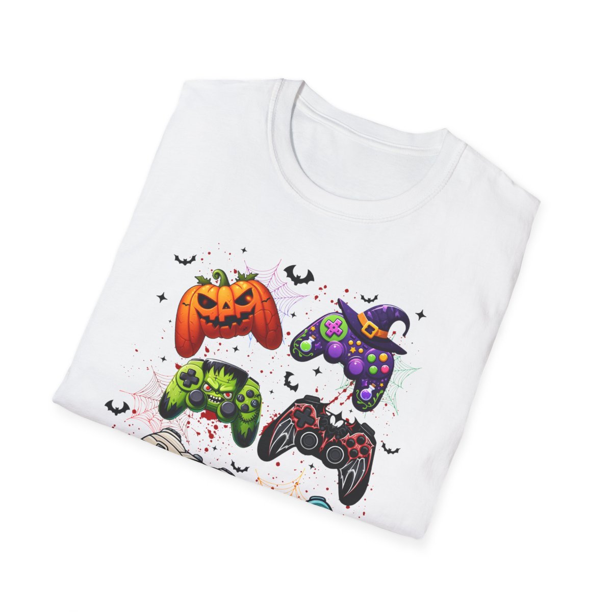 Halloween Gamer Controller T-Shirt - funny t-shirt by Cheeky Business