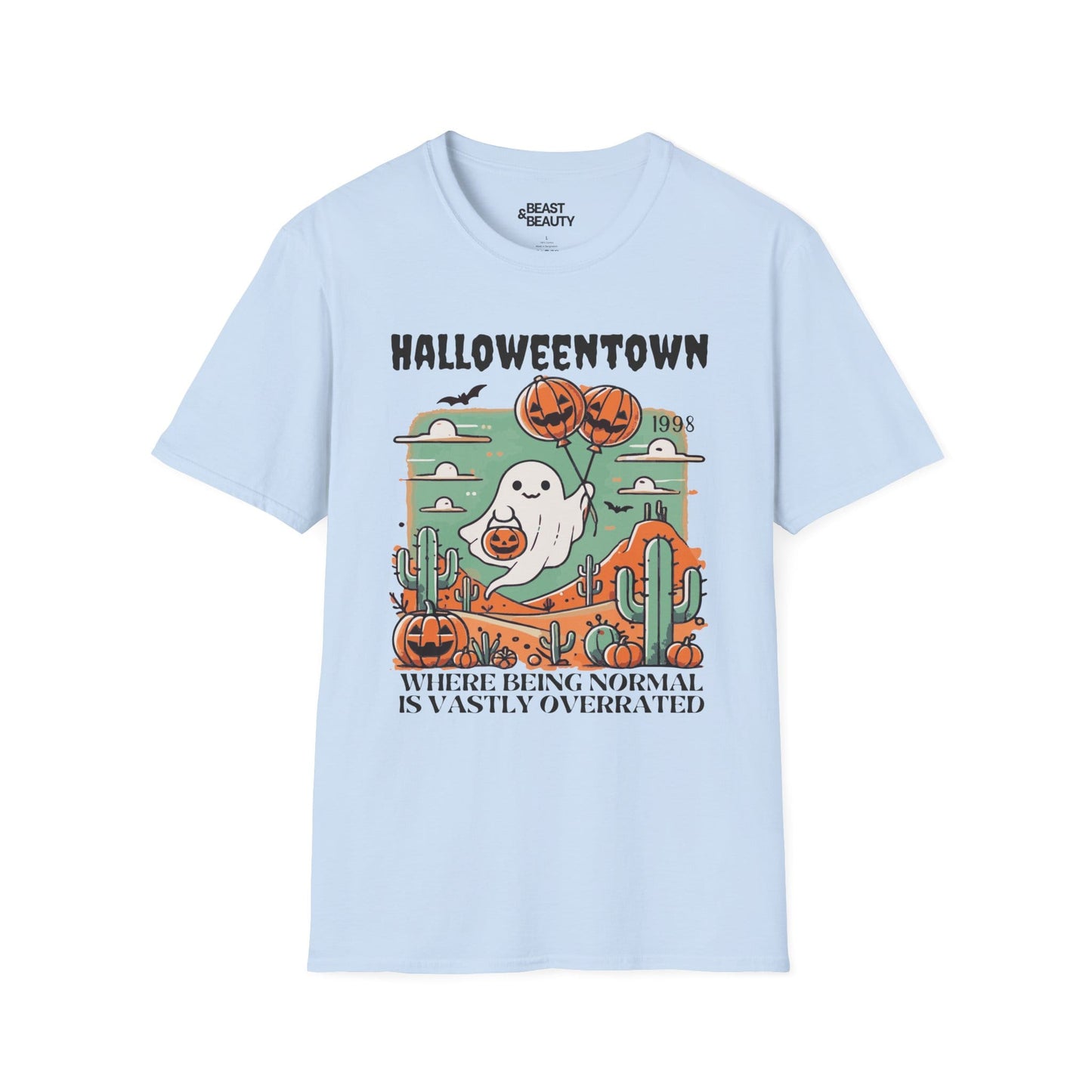 halloweentown retro halloween t-shirt t-shirt alternate colour product image