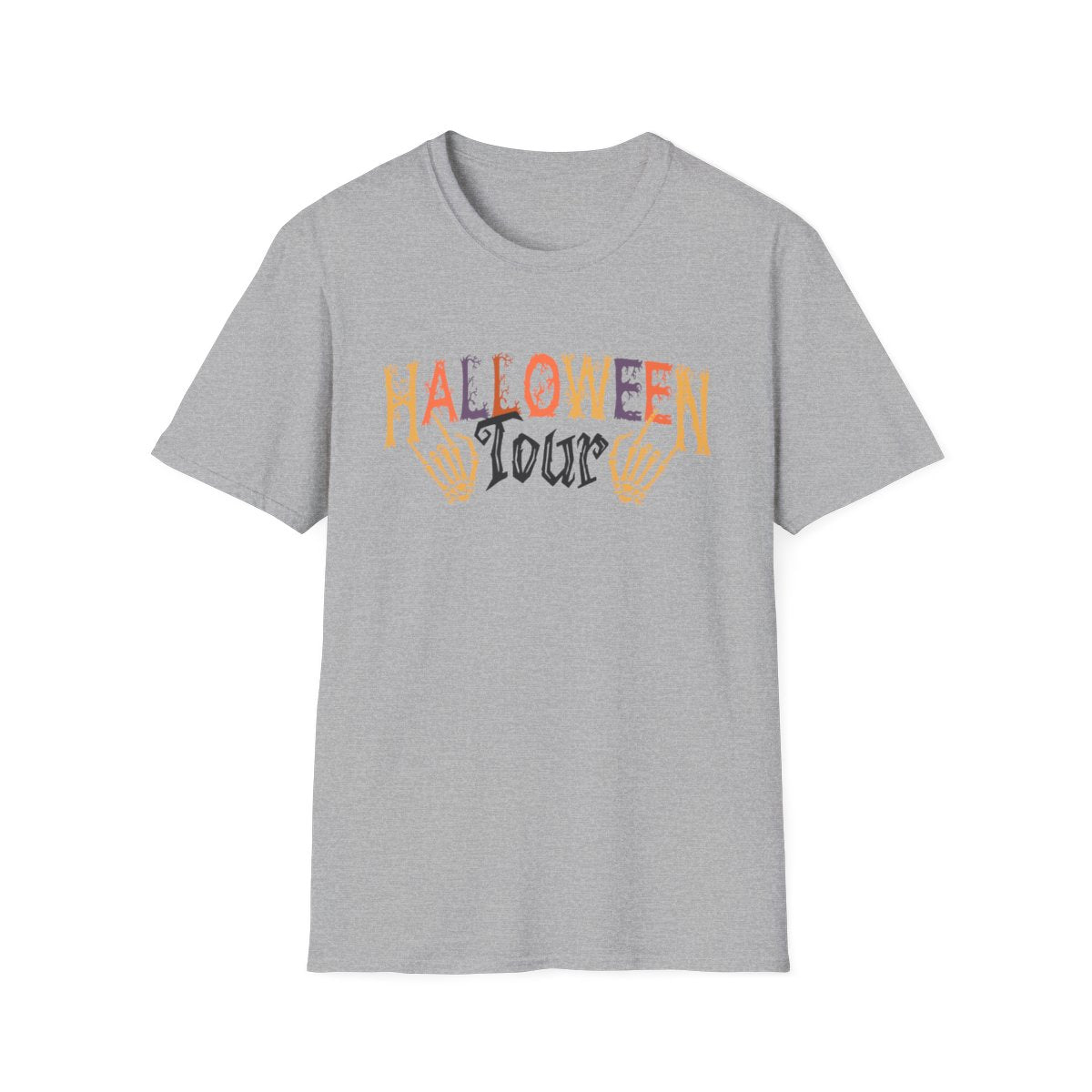 Spooky Town Tour Halloween T-Shirt - funny t-shirt by Cheeky Business