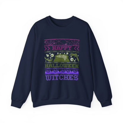 Happy Halloween Witches Sweatshirt - funny sweatshirt by Cheeky Business