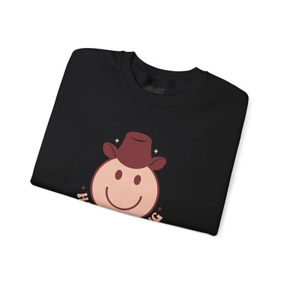 happy lil thang cowboy sweatshirt sweatshirt cowgirl gift idea image 6