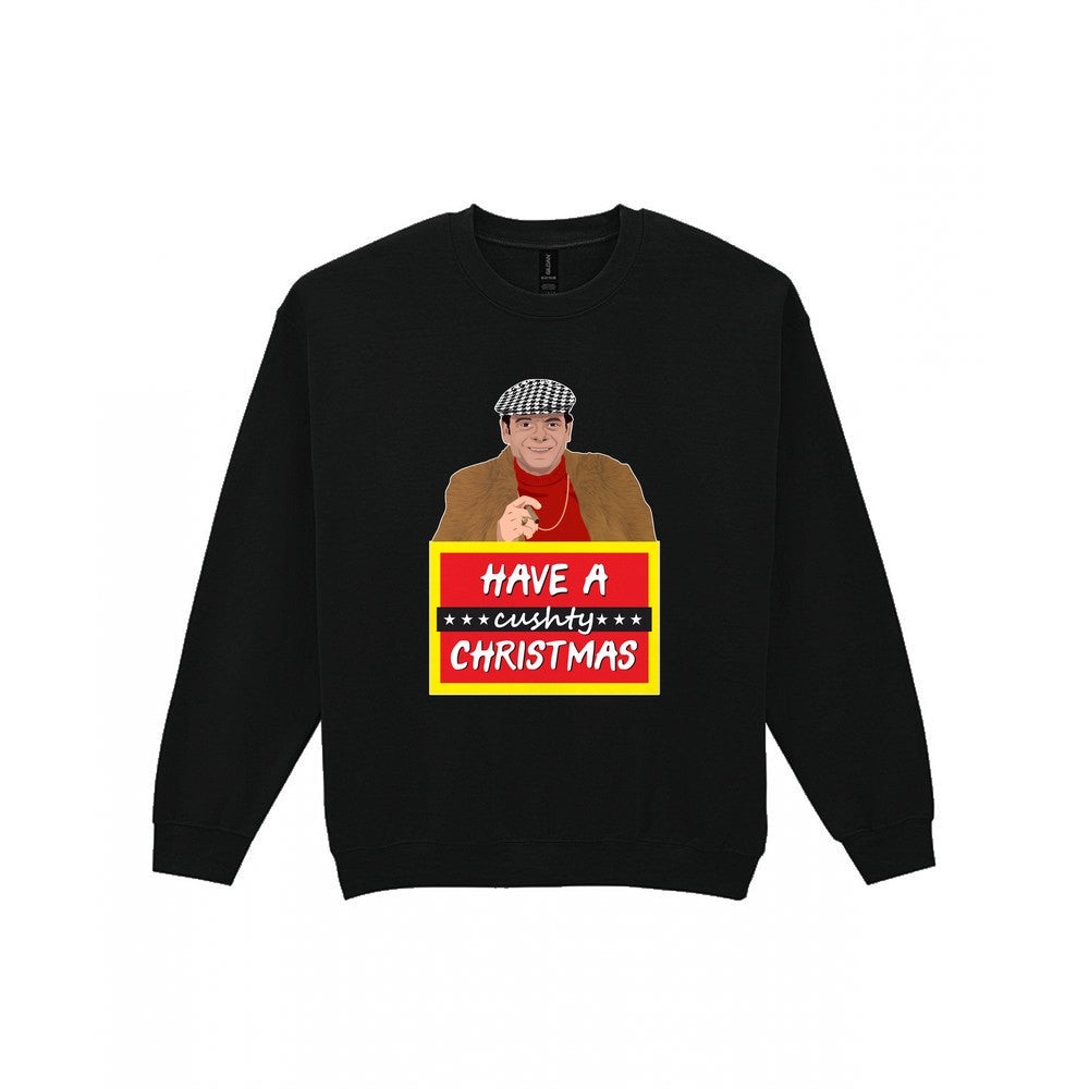 Have A Cushty Christmas T-Shirt & Sweatshirt Sweatshirt in Black