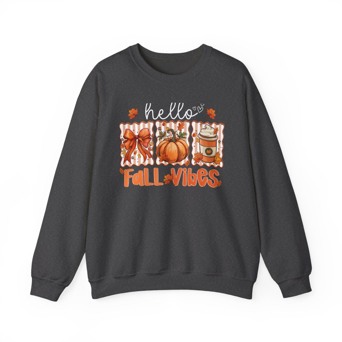 Hello Fall Vibes Sweatshirt - funny sweatshirt by Cheeky Business