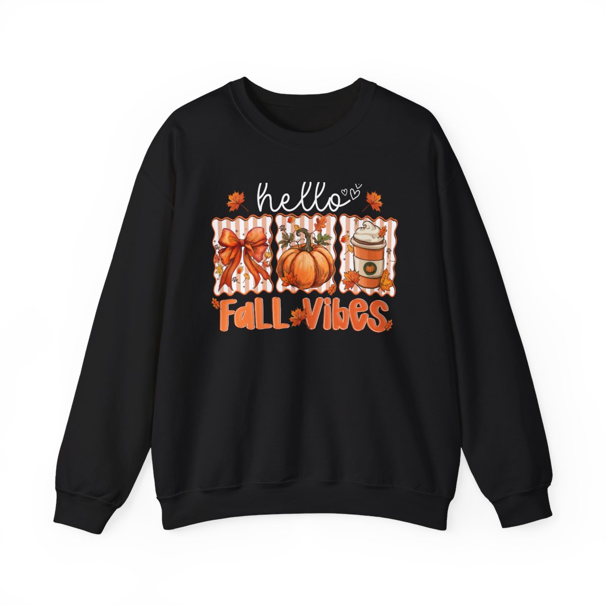 Hello Fall Vibes Sweatshirt - funny sweatshirt by Cheeky Business