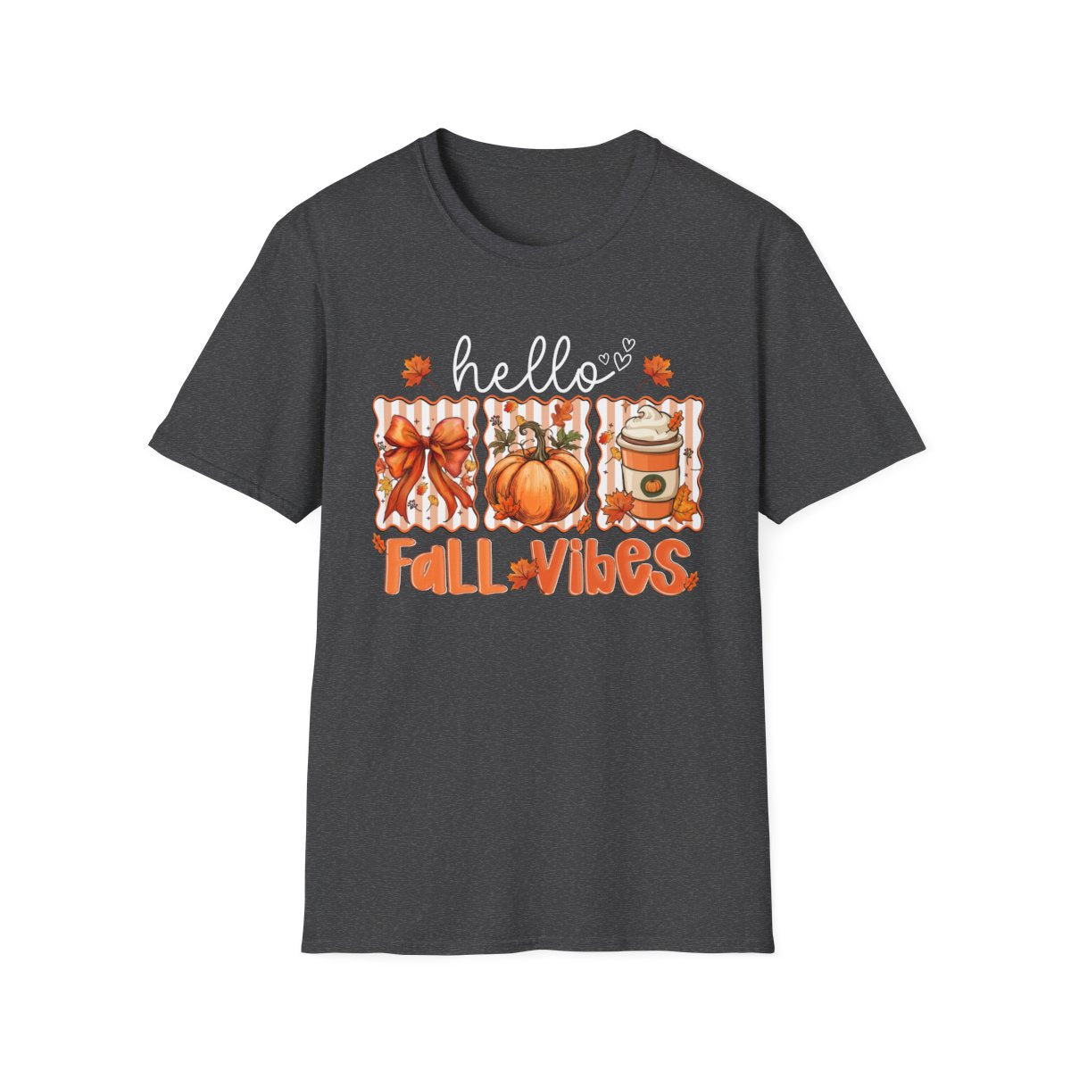 Hello Fall Vibes T-Shirt - funny t-shirt by Cheeky Business