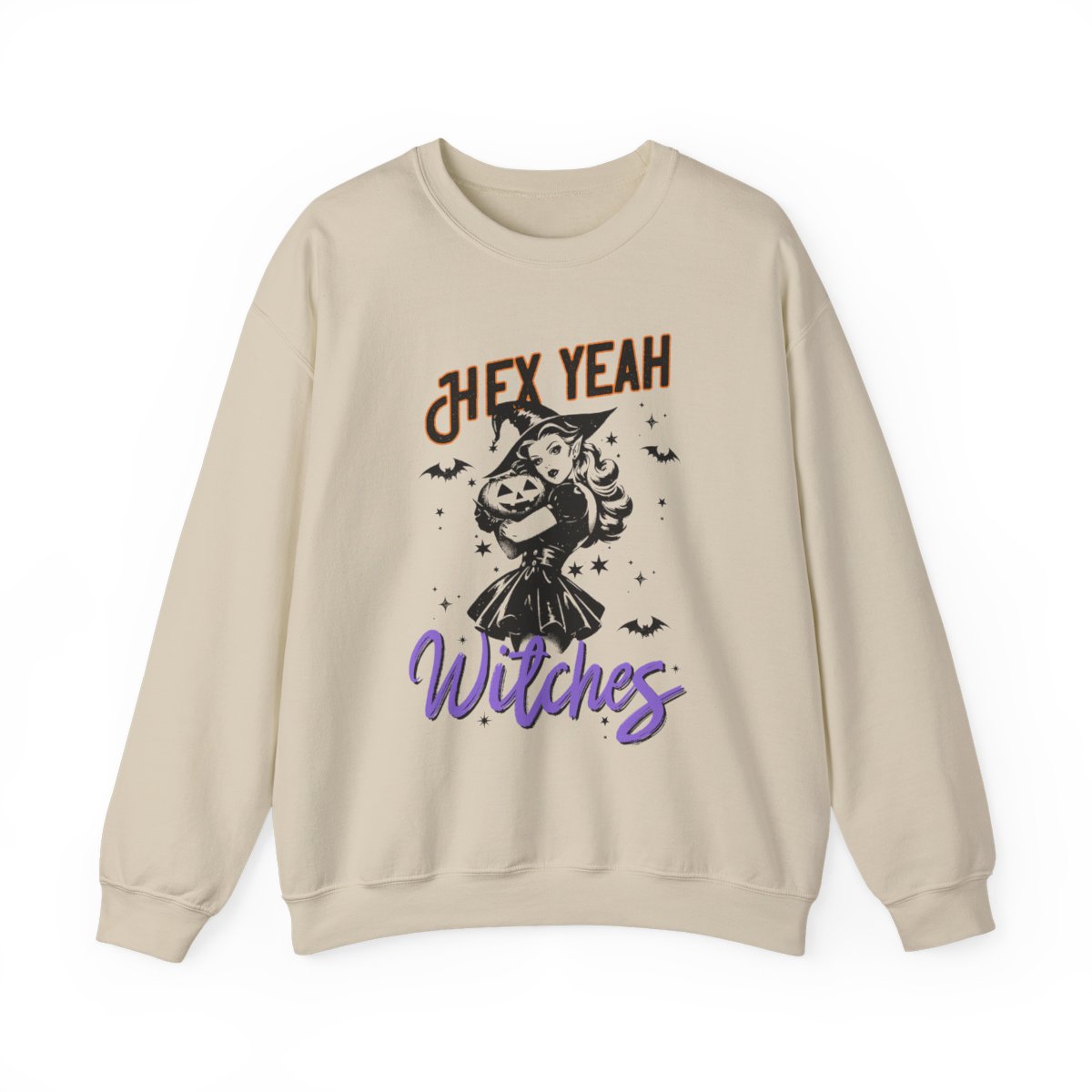 Hex Yeah Witches Halloween Sweatshirt - funny sweatshirt by Cheeky Business