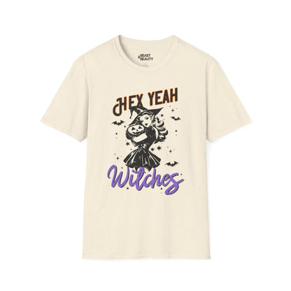 hex yeah witches halloween t-shirt t-shirt alternate colour product image